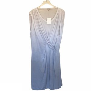 CLU Los Angles Drape Twist T-shirt Dress | L